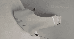 Citroen C1 peugeot 107 błotnik przedni przód prawy  kwd biały 2