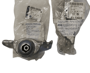 OPEL SAAB CHEVROLET PODUSZKI AMORTYZATORA MOCOWANIE TYŁ TYLNE LEWA I PRAWA NOWY ORYGINAŁ 1