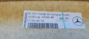 Tapicerka podsufitka sufit szyberdach Mercedes E-Klasa W211 A2116904050 7