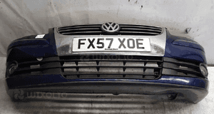 Zderzak przód przedni vw volkswagen touran lift fl LD5Q granat granatowy halogeny 1