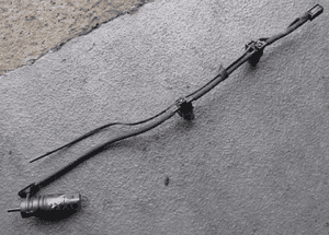 MERCEDES E207 spryskiwacze maski podgrzewane pompka spryskiwacz przewod dysza 1