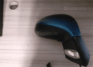 Lusterko prawe peugeot 207 9 pin kmf niebieskie 1