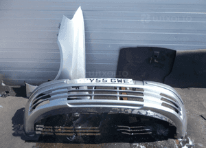 Renault laguna zderzak przód przedni srebrny TED69* 5