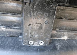 Pas przedni wzmocnie bmw 3 G20 G21 m pakiet 4