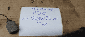 Wiązka instalacja czujników PDC zderzaka tył VW Phaeton 8