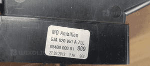 Kratka nawiewu środkowa Skoda Rapid 5JA820951A 7