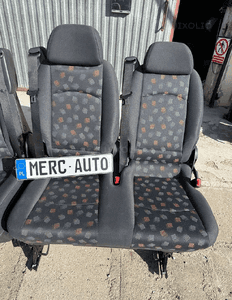 Mercedes vito 639 fotel trójka ławka kanapa koziołek 447 Viano v klasa Metris komfort uchylne oparcia 2