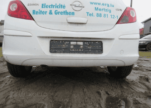 ZDERZAK TYŁ TYLNY OPEL CORSA D 2006- 2014 rok 3D Y474 1