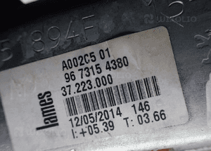 Elektryczny podnośnik szyby prawy przód citroen peugeot 208 9673154380  !!! 3