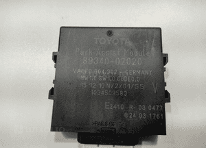 Moduł sterownik parkowania pdc toyota auris i E15 89340-02020 2009-12 lift 4