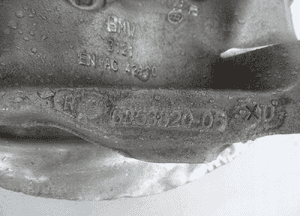 ZWROTNICA PIASTA LEWA PRZÓD BMW 3 F30 F31 XD 6853820 4