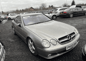 Maska Zderzak Reflektory Błotniki Wzmocnienie Belka Pas Przedni Lampy Mercedes CL500 CL600 W215 C215 Przyszowice 1