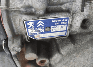 Skrzynia biegów automatyczna citroen C5 iii X7 20GF13 9671730880 9664134780 5