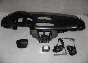 Renault megane iii konsola poduszki airbag pasy kpl. 3