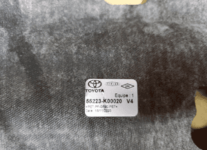 Wygłuszenie ściany grodziowej toyota yaris iv 4 20- uk 2