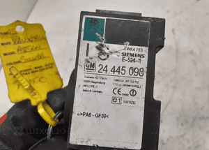 OPEL ASTRA ZESTAW STARTOWY KOMPUTER PĘTLA IMMMO 24445098 KLUCZYK ORYGINAŁ WYSYŁKA! 4