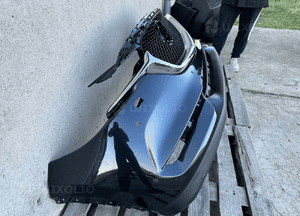 Zderzak przód przedni mazda CX-5 CX5 ii 2 2017- KB8A-50031  grill chromy 2