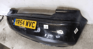 ) ZDERZAK TYŁ TYLNY DO VW VOLKSWAGEN POLO 9N LC9Z CZARNY 3