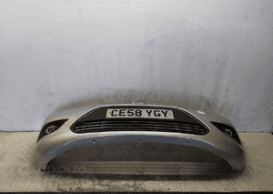 Zderzak przód przedni ford focus MK.2 ii lift fl 03 srebrny halogeny 1