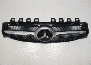Mercedes cla W118 A118 grill atrapa wlot czarny 3