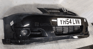 Zderzak przód przedni do toyota corolla E12 lift fl czarny 209 4