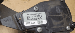 Pedał gazu potencjometr Skoda Superb 1.9 TDI 8D1721523J 5