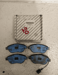 FIAT LANCIA OPEL KLOCKI HAMULCOWE PRZÓD PRZEDNIE Z CZUJNIKIEM NOWY ORYGINAŁ 2