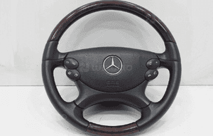 KIEROWNICA SKORA DREWNO AIRBAG MERCEDES SL R230 11