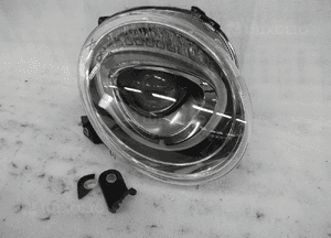 Fiat 500 lift soczewka lampa przednia prawa 1