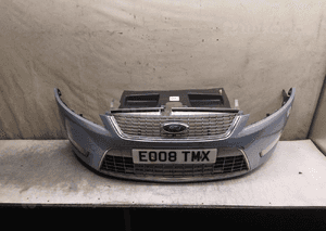 / ZDERZAK PRZÓD PRZEDNI FORD MONDEO MK.4 4 IV 76 BŁĘKITNY MORSKI HALOGENY 1