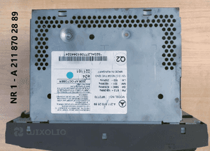 MERCEDES E 211  RADIO  CD  oryginał 4