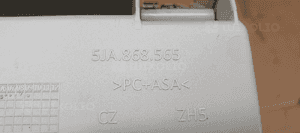 Schowek na okulary Skoda Rapid 5JA868565 7