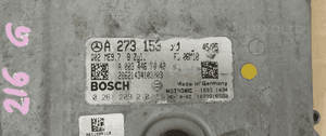 MERCEDES m273 /  sterownik komputer silnika ECU zestaw stacyjka klucz 2
