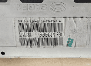 Citroen C5 I II zegarek wyświetlacz   6950243177 9660243177  9657882880 2