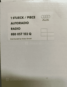 Radio cd audi A4 B7 8E0035152Q 7646135380 5