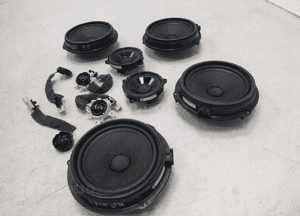 JAGUAR XF X250 GŁOŚNIKI ZESTAW GŁOŚNIKÓW KOMPLET 4