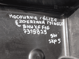 Mocowanie ślizg zderzaka tylnego bmw X6 F16  7319829 6