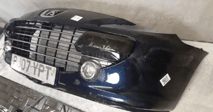 Zderzak przód przedni peugeot 307 lift fl kpld granat granatowy halogeny 3