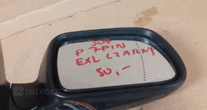 Lusterko prawe 7 pin peugeot 307 exl czarny 4