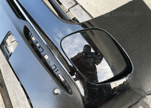 Zderzak tył tylny mercedes glc i 1 W253 hybrid hybryda  spoiler dół cały 4