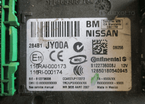 MODUŁ KOMFORTU BSI RENAULT KOLEOS 284B1JY00A 2