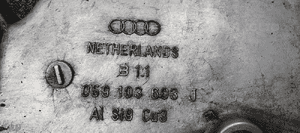 Podstawa miski olejowej Audi A6 C5 2.5 TDI 059103603J 059260885E 8