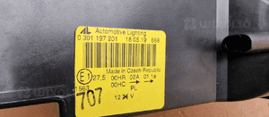 Lampa lewy przód przednia lewa Mercedes W169 A-Klasa 04-12 EU 10