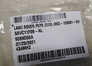 Land range rover kluczyk pilot JK52-15K601-DH eu 9