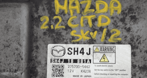 Komputer sterownik silnika mazda 2.2 citd SH4J 18 881A K4238 2