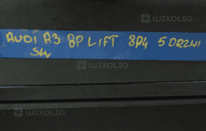PÓŁKA BAGAŻNIKA AUDI A3 8P LIFT  8P4  5 DRZWI 4