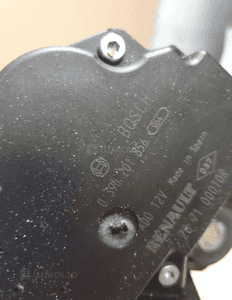 SILNICZEK WYCIERACZKI TYŁ RENAULT nr 0390201856 2