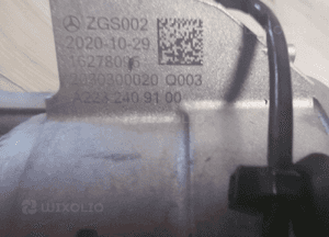 Mercedes S W223 ŁAPA PODUSZKA SILNIKA A2232409100 3