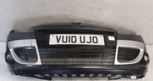 Zderzak przód przedni do renault grand scenic iii 3 + halogen szary grafit 2