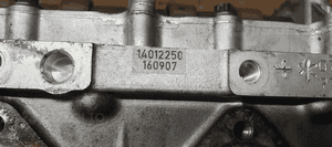 Głowica kompletna wałki BMW I E87 Lift 2.0D 7797676 7781093 7797678 7